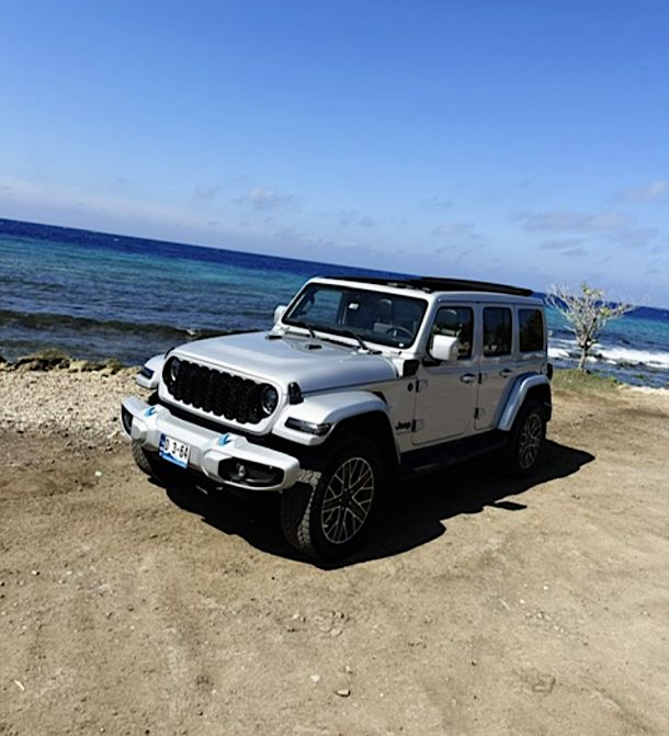 JEEP WRANGLER Hybride benzine Cabrio met elektrisch Sunroof Unlimited 4xe 380 GR