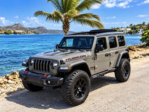 Jeep Wrangler Rubicon cabrio Edition Sting Grey Curacao