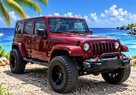 Jeep Wrangler Bordeaux Special edition