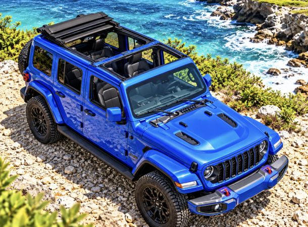 Jeep Wrangler Special Blue High altitude electric roof-convertible ( new model )